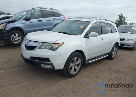 2011 Acura Mdx Technology Package z USA, uszkodzony, nr VIN 2HNYD2H43BH511561